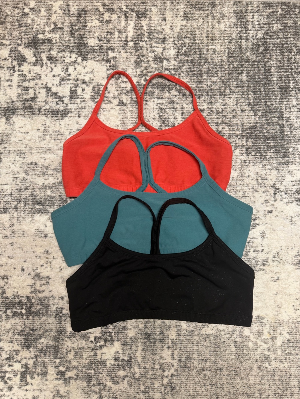 Beyond Yoga SpaceDye Racerback Sports Bra Bundle - 3 - Large